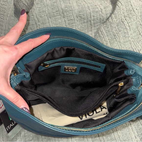 Viola Castellani Made in Italy Handbag NWT - Picture 4 of 4